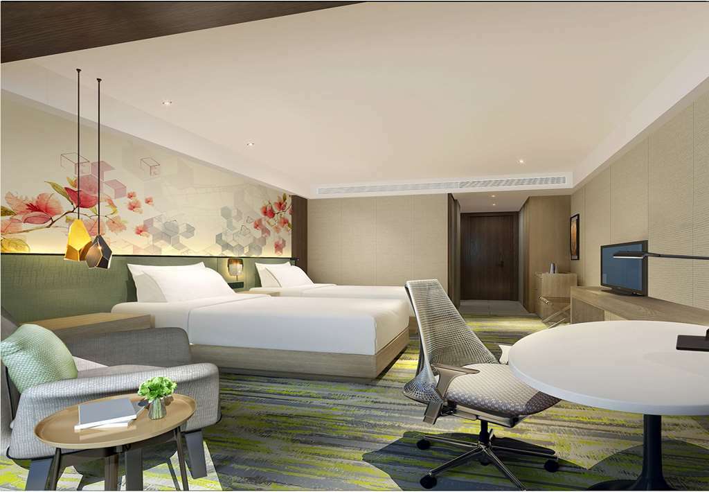 Hilton Garden Inn Zhuhai Hengqin Kamer foto
